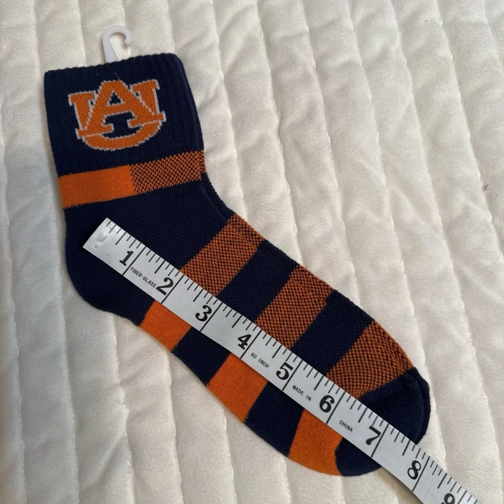Auburn Tigers Quarter Socks‎ NCAA 1 Pair